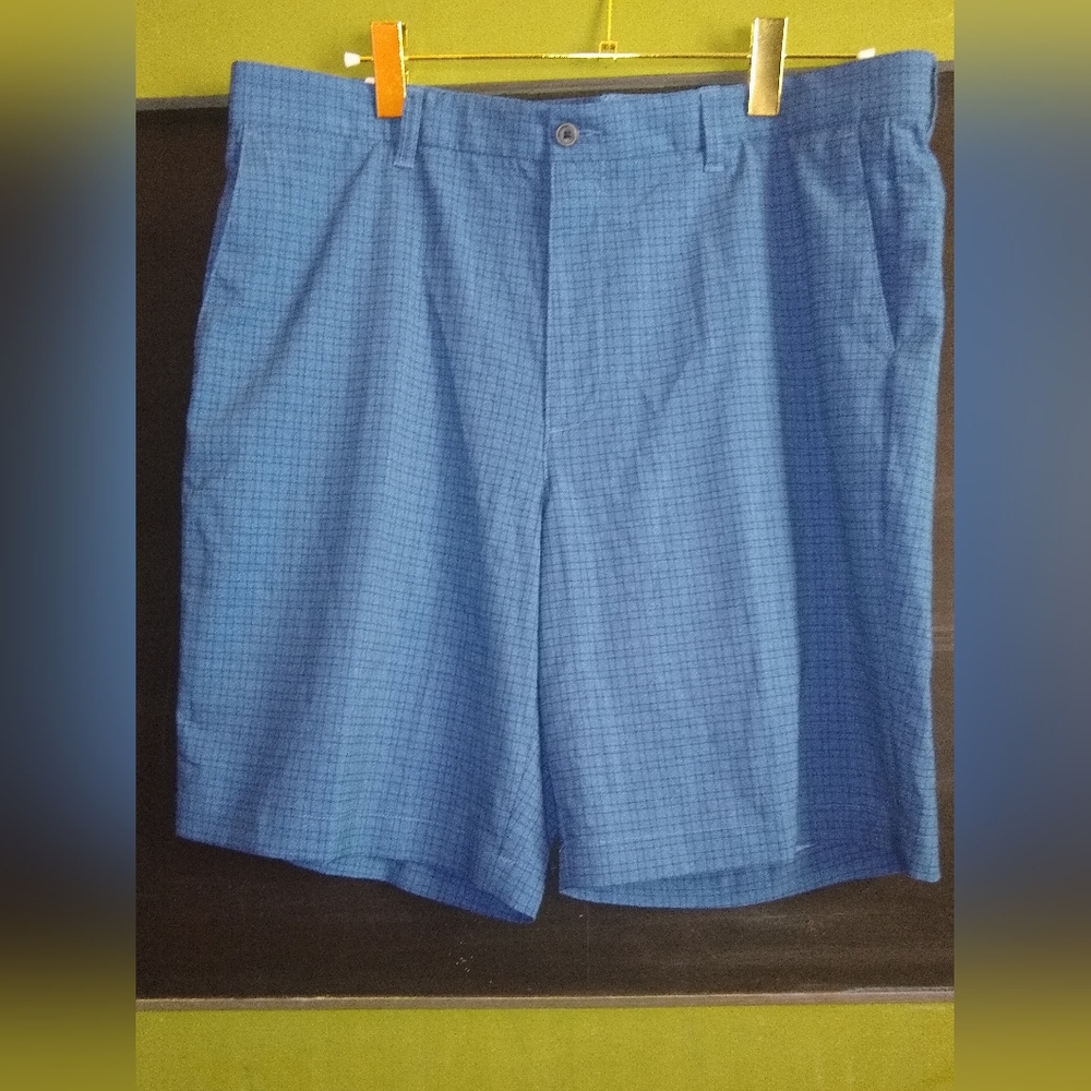 PGA Tour Blue Patterned Men's Shorts